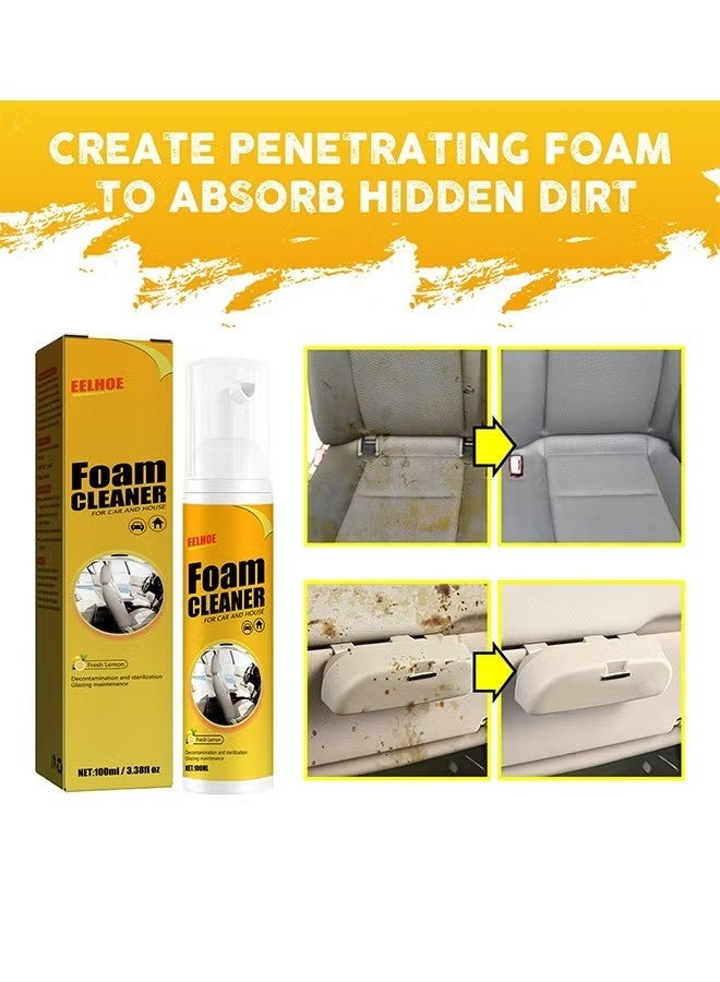 EELHOE Multi-Purpose Foam Cleaner – Car Interior, Upholstery & Leather Stain Remover, 100ml - Image 2